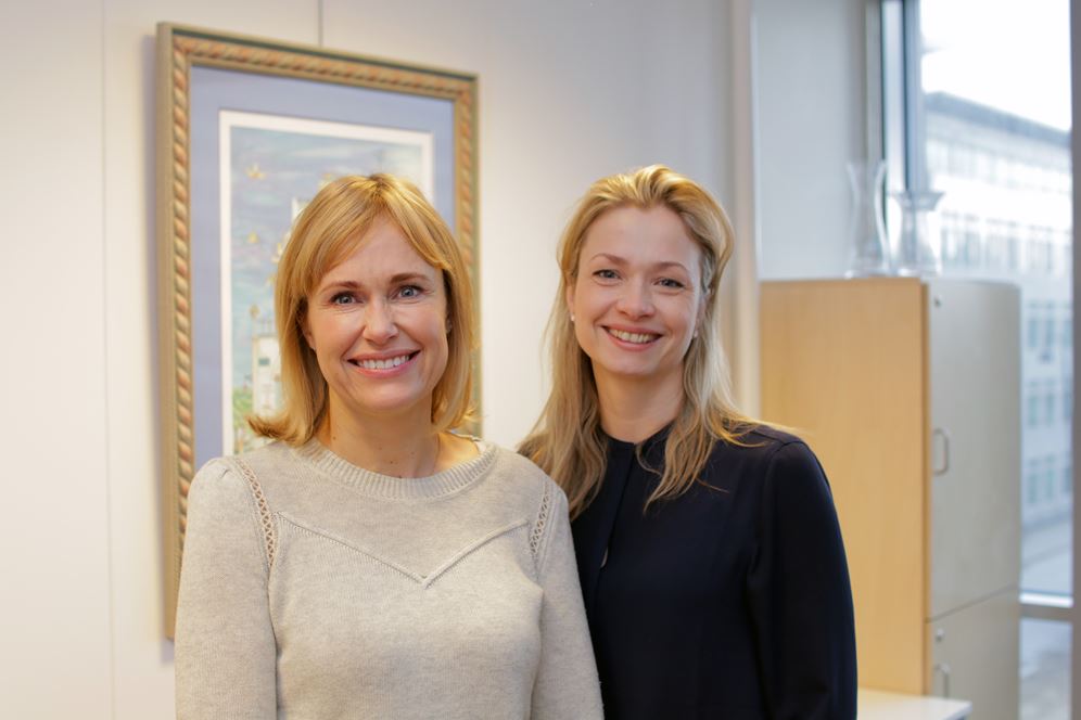 PBL-leder Anne Lindboe og nettverksleder Anne Vikjord ønsker velkommen til Nettverksdag i regi av PBL Ledernettverk.